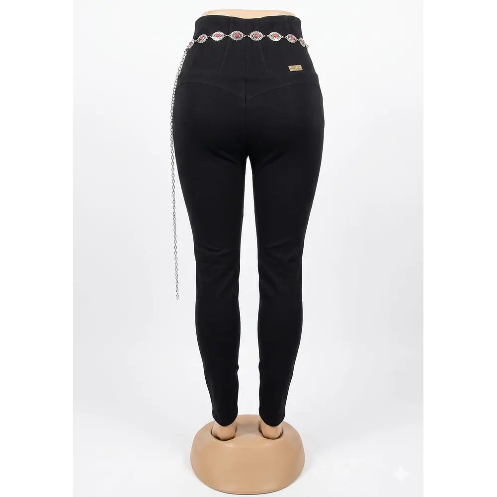 Jeans Faja negro