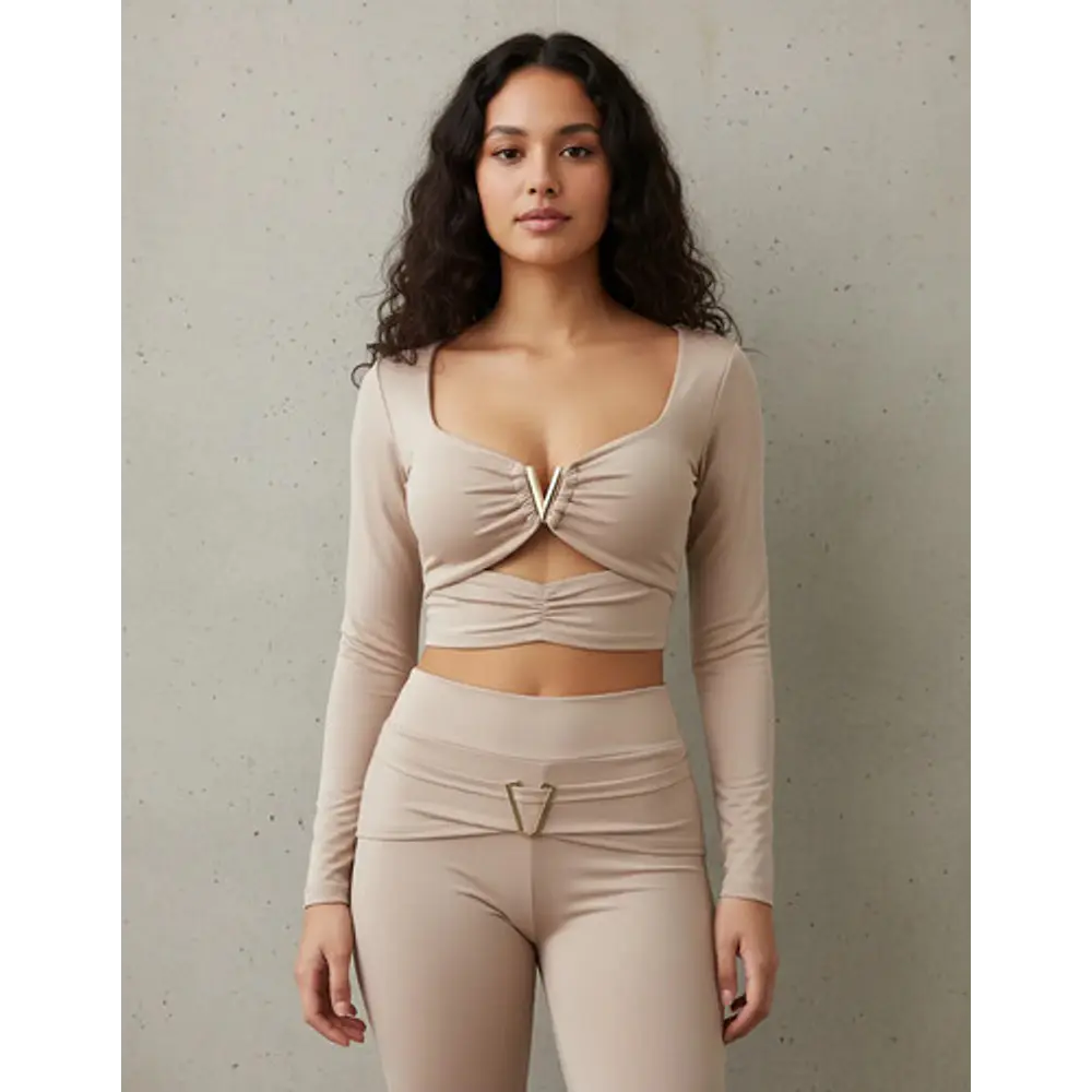 Conjunto Brasileño Beige