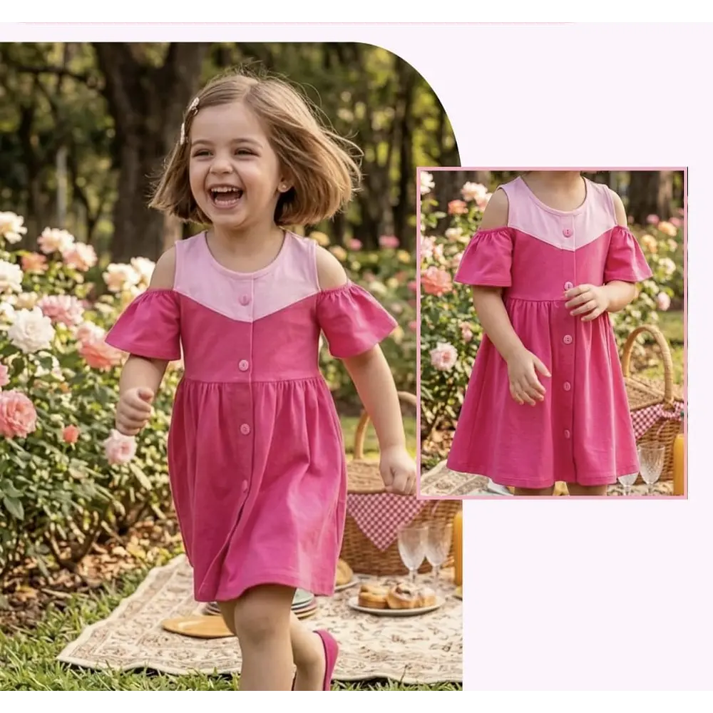 Vestido Rosa talla 2