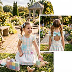 Vestido cuadros talla 6