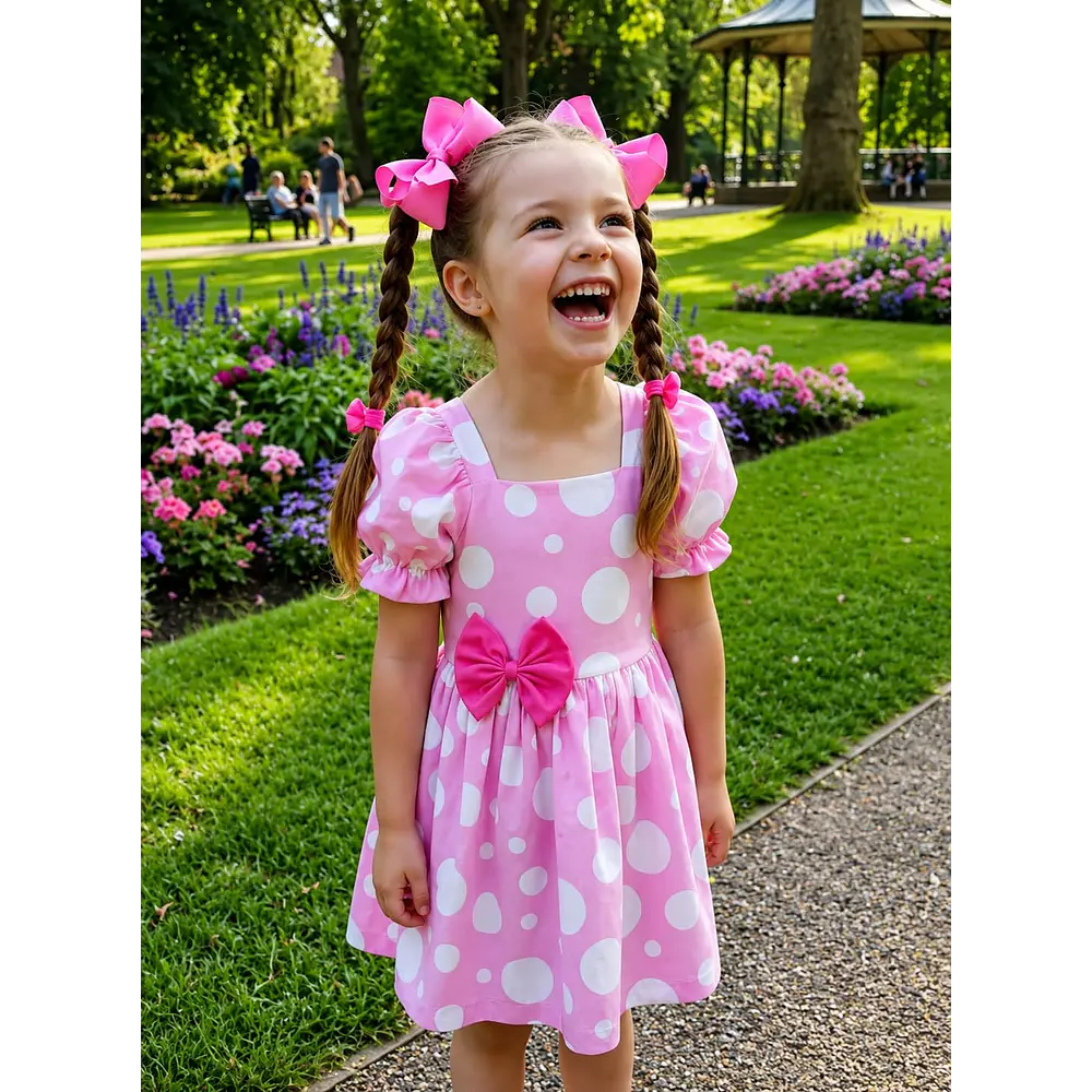 Vestido Puntos talla 6