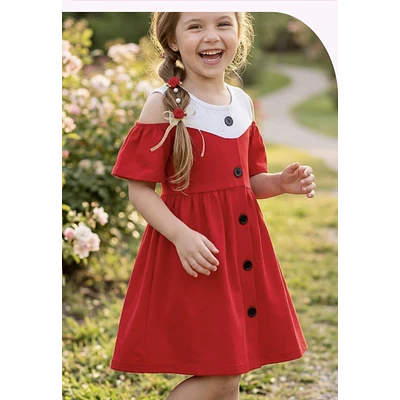 Vestido rojo talla 8
