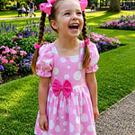 Vestido Puntos talla 10