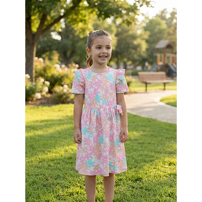 Vestido floreado talla 10