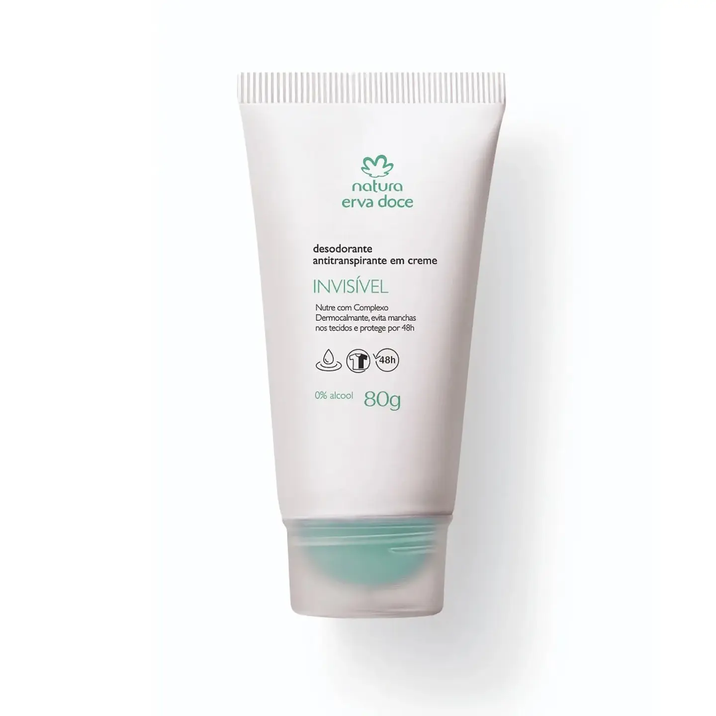 Desodorante en Crema Invisible Erva Doce 80 g 1