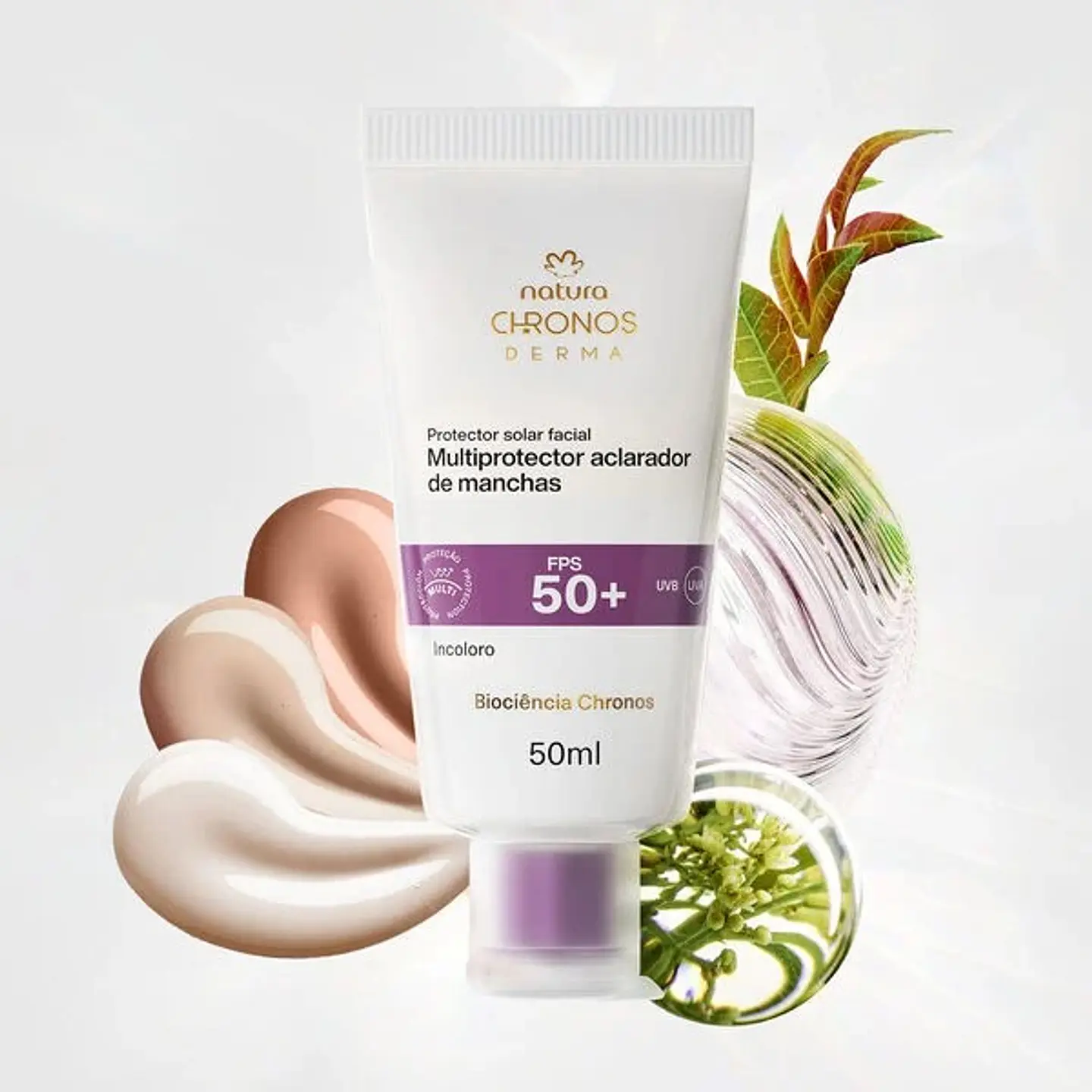 Protector Solar Facial Multiprotector Aclarador FPS 50+ 2
