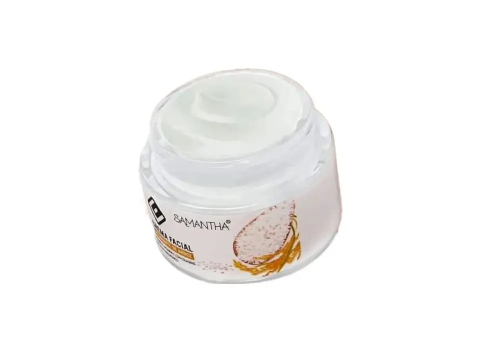 Crema Facial Blanqueadora de arroz Aclarante  50G 2