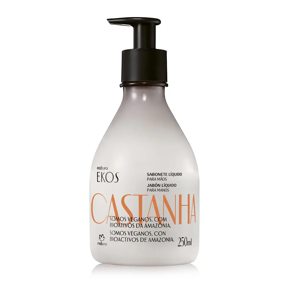 Ekos Jabón líquido para manos castaña 250 ml 1