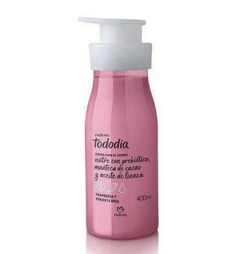Tododia Frambuesa y Pimienta Rosa Hidratante Corporal 400 ml