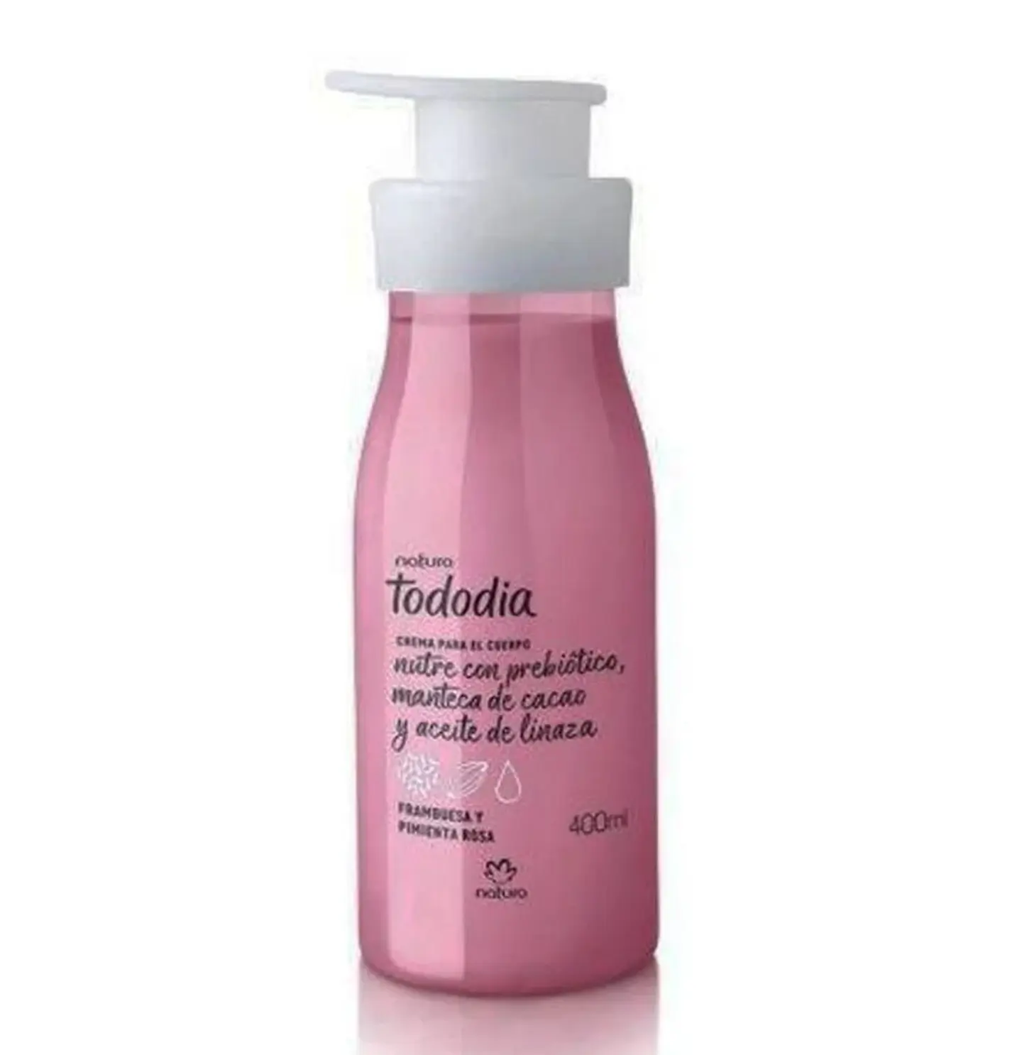 Tododia Frambuesa y Pimienta Rosa Hidratante Corporal 400 ml 1