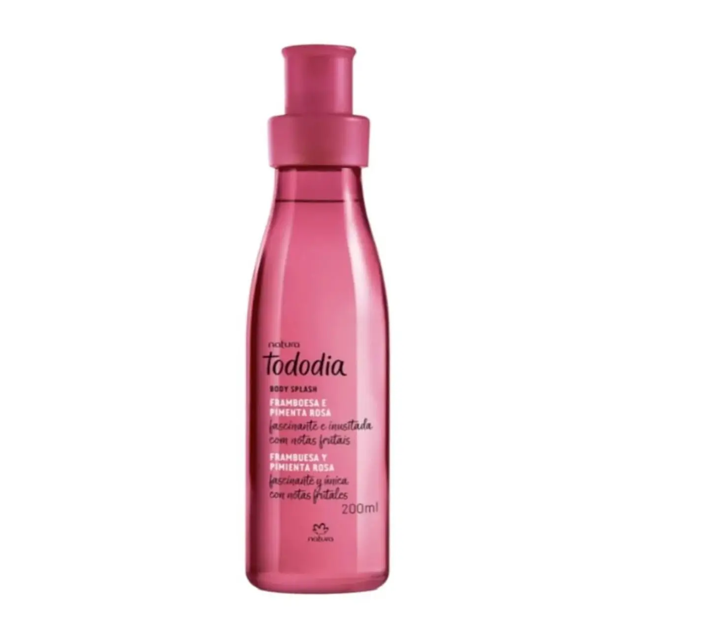 Tododia Body splash frambuesa y pimienta rosa 200 ml 1