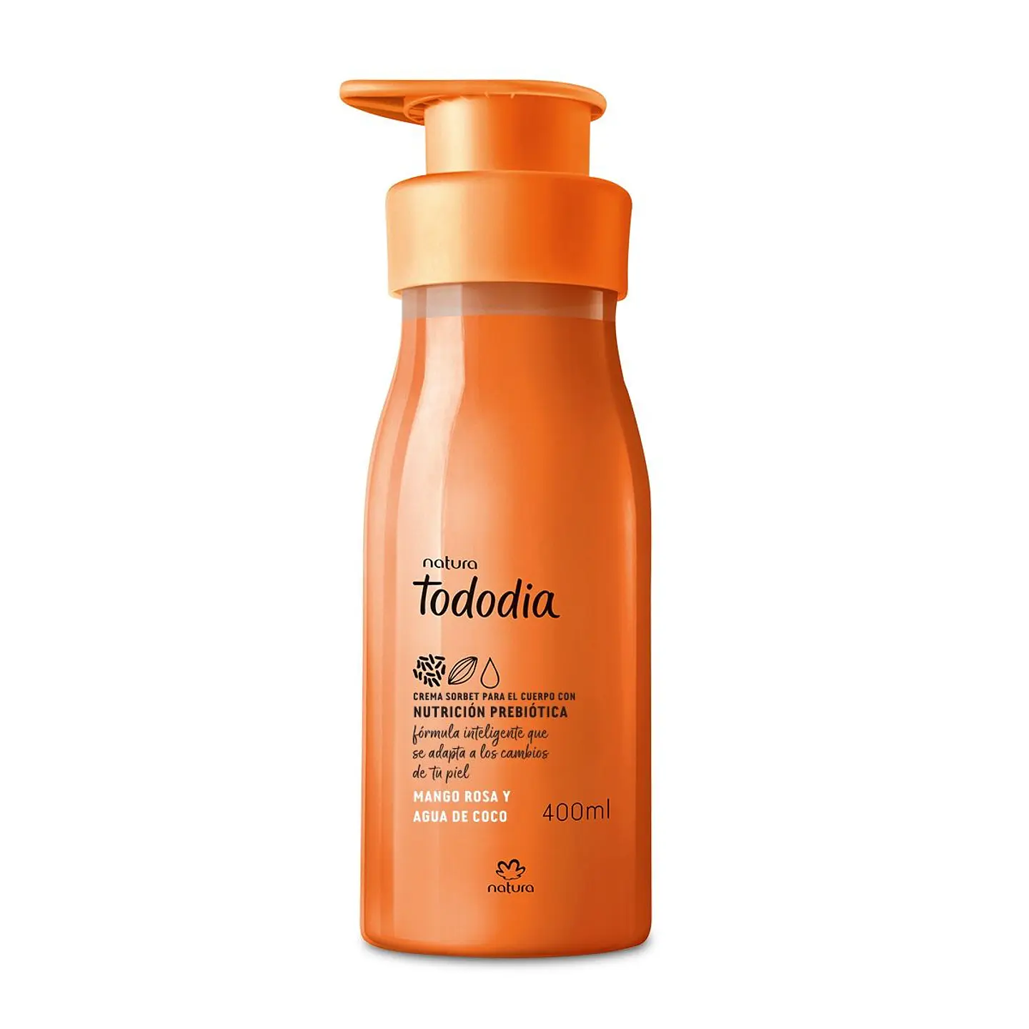 Crema nutritiva Tododia mango rosa y agua de coco tododia de 400ml 1