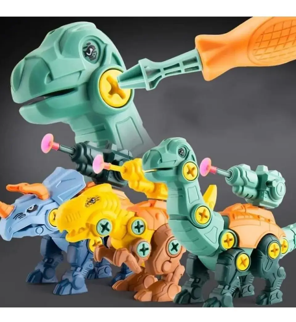 Huevo de Dinosaurio  juego armable lanza dardos - 1 Unidad 2