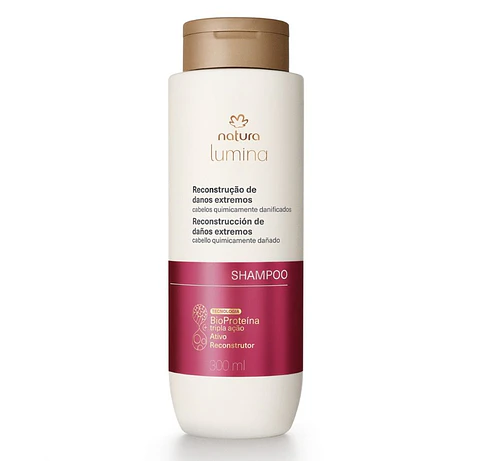 Shampoo Reconstrucción de Daños Extremos Lumina 300ml