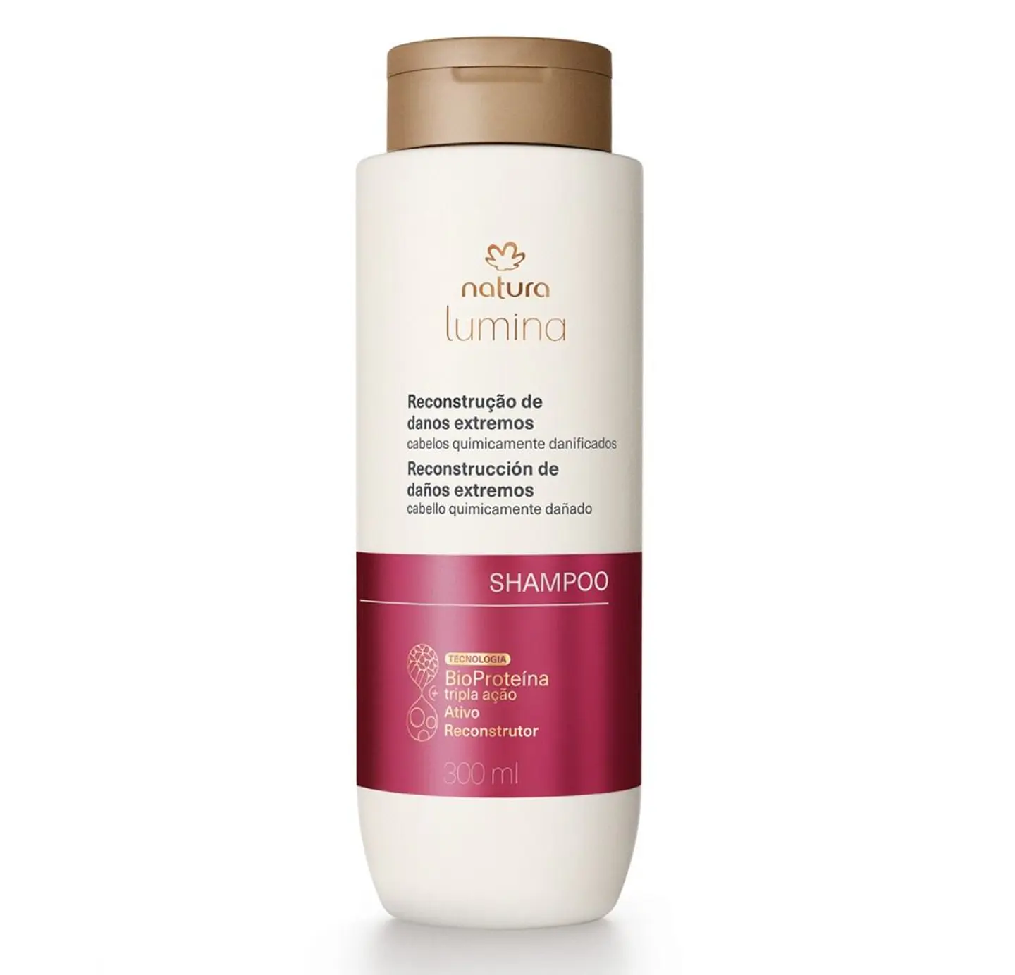 Shampoo Reconstrucción de Daños Extremos Lumina 300ml 1
