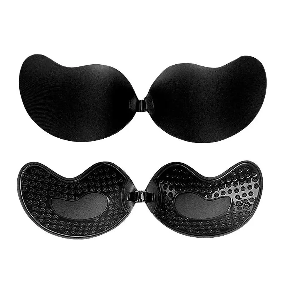 Brasier invisible sin tirantes  strapless modelo media luna 19