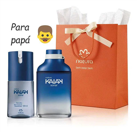 Kaiak sonar Masculino Eau de Toilette y Desodorante Corporal Spray 100 ml