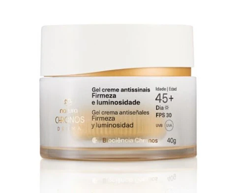 Chronos Gel crema antiseñales firmeza y luminosidad 45+ día 40 g