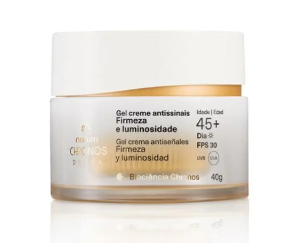Chronos Gel crema antiseñales firmeza y luminosidad 45+ día 40 g 1