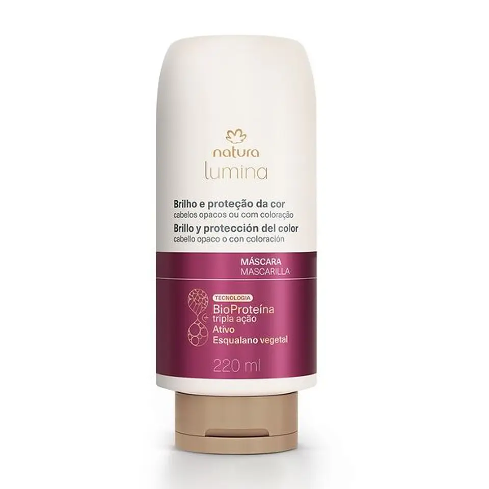 Máscara Brillo y Protección del Color Lumina 220ml 1