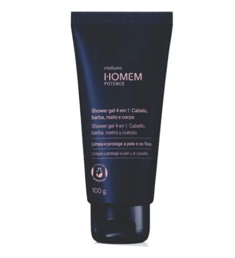Gel de Ducha 4 en 1 Homem potence 1