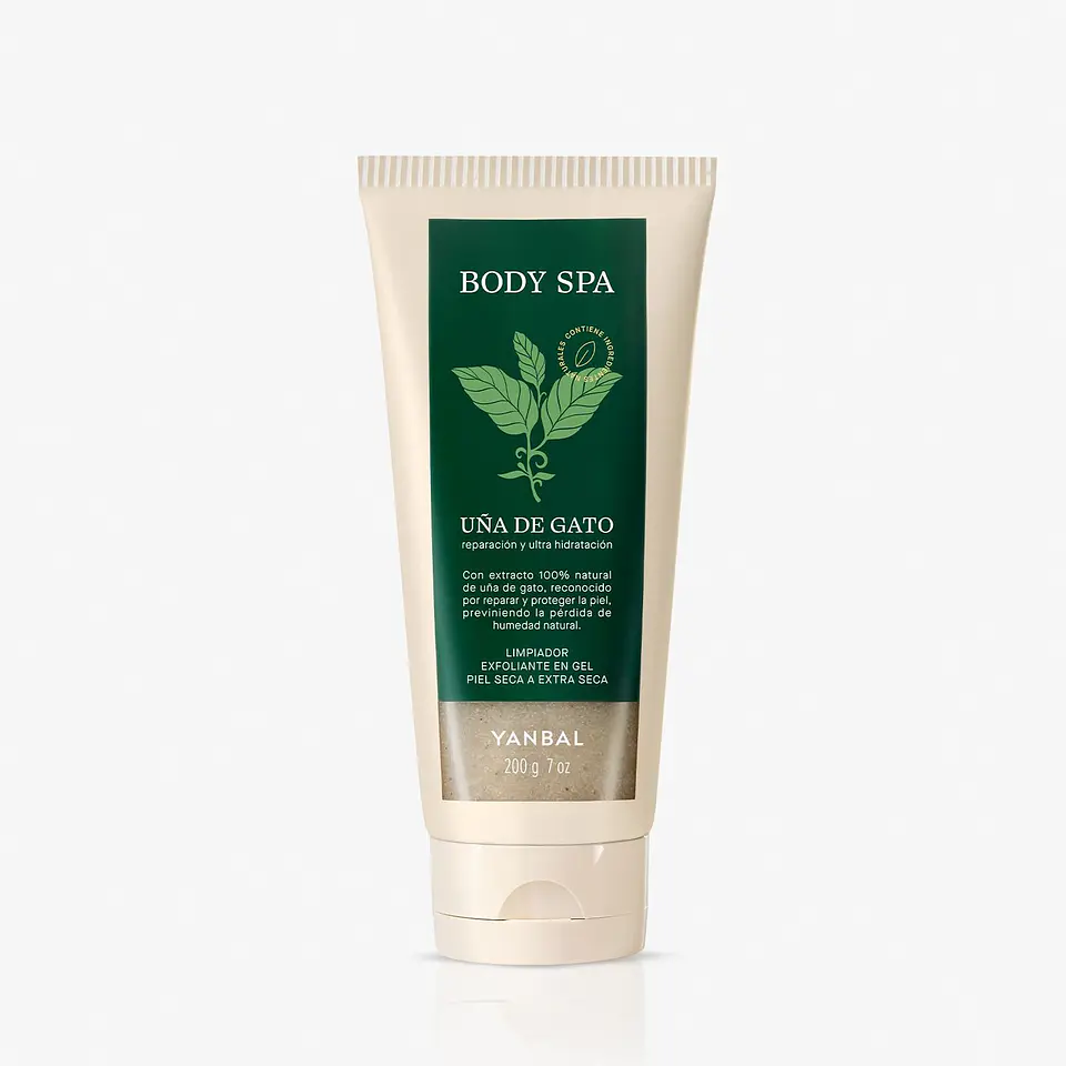 Limpiador Exfoliante en Gel Body Spa Uña de Gato 1