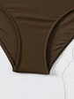 Bikini Sexy para Mujer con Bloques de Color, copas y tiro alto - Miniatura 20