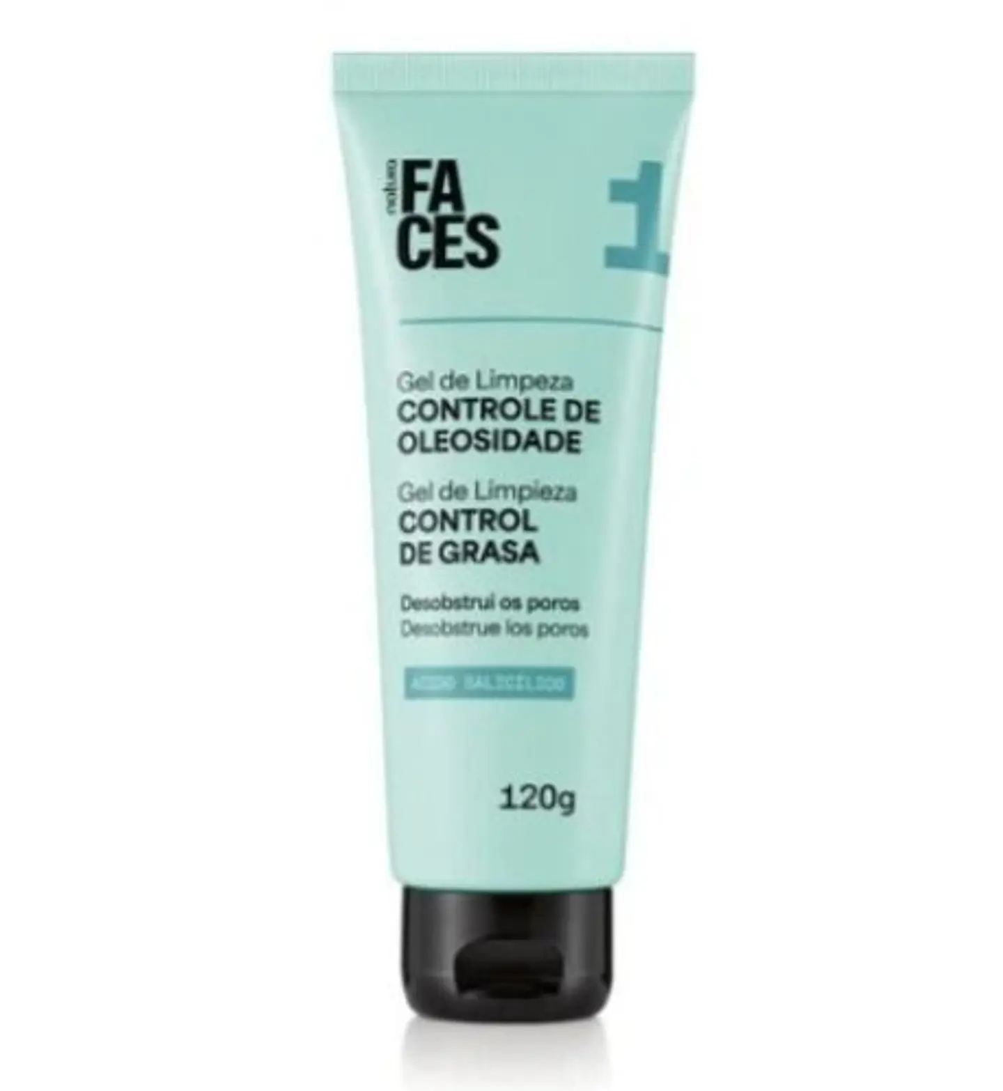 Gel de Limpieza para Control de Oleosidad Faces 1