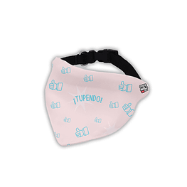 Collar Bandana Mascotas. "Tupendo"