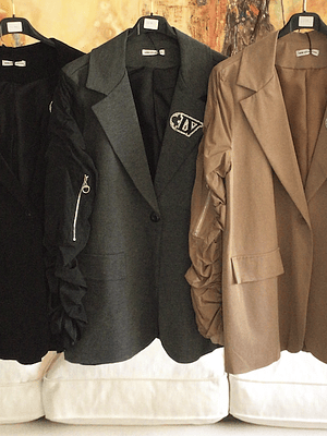 Blazer detalle manga