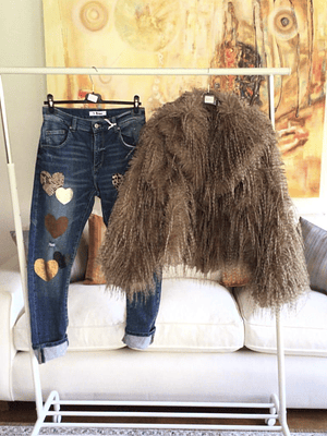 Chaqueta Agustina cafe