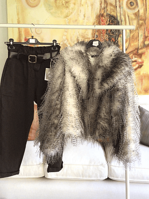 Chaqueta Agustina crudo 