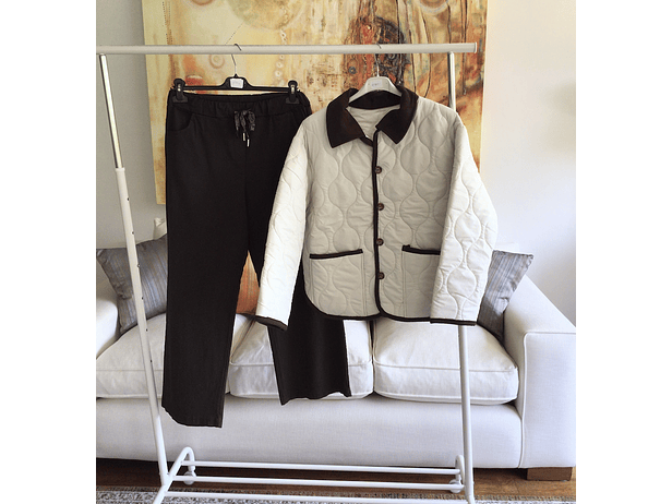 Parka cuello de cotele  2