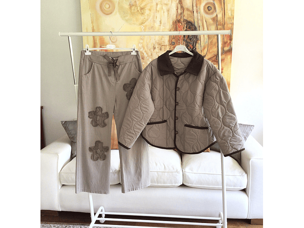 Parka cuello de cotele  3