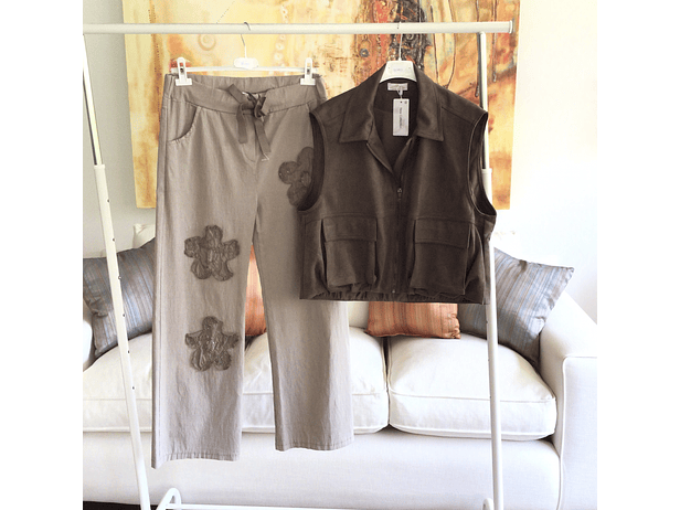 Bomber sin manga gamuza  3