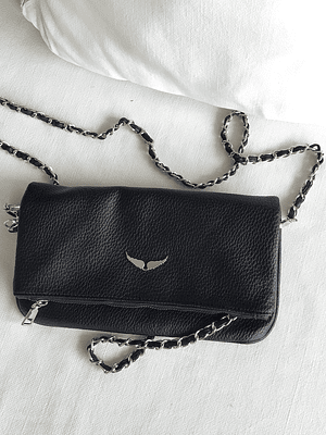 Cartera alitas negra