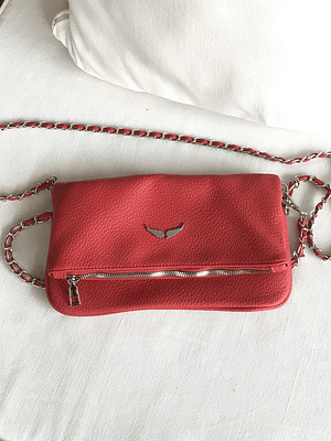 Cartera alitas roja
