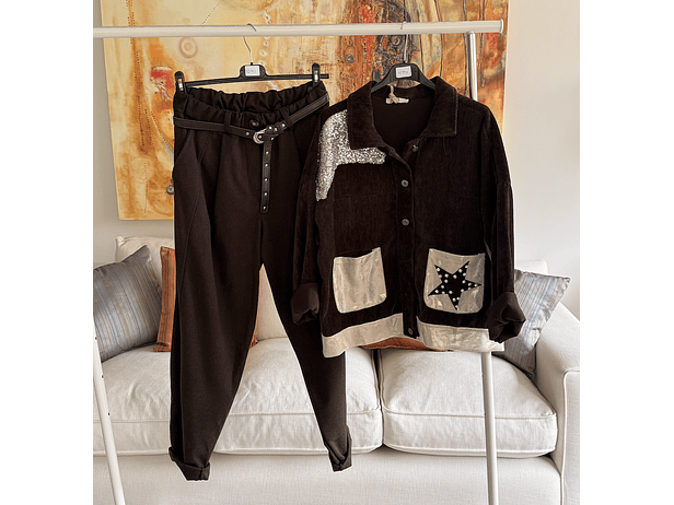 Chaqueta cotele estrella  3