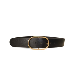 CINTURÓN CHIC M - NEGRO/ORO Design