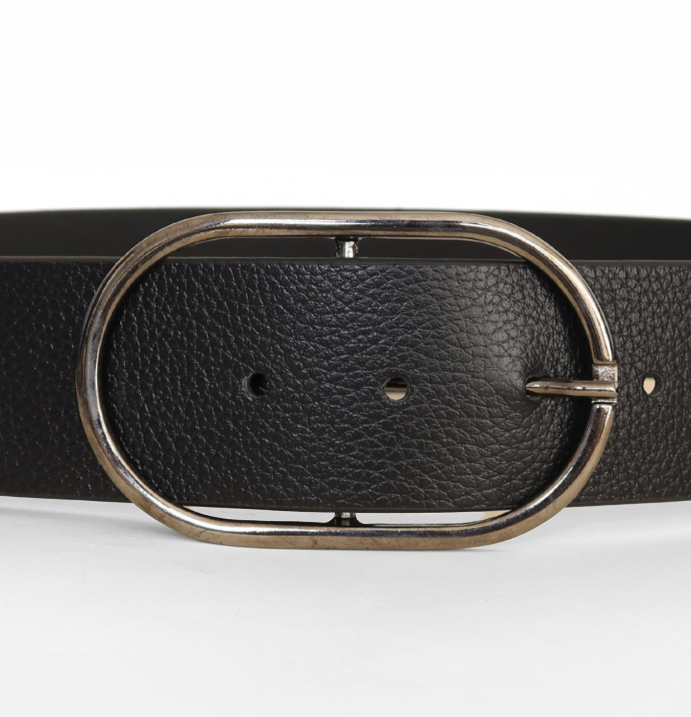 Luxe CINTURÓN CHIC M - NEGRO/PLATA 2