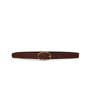 CINTURÓN CHIC S - GUINDA/ORO Luxe