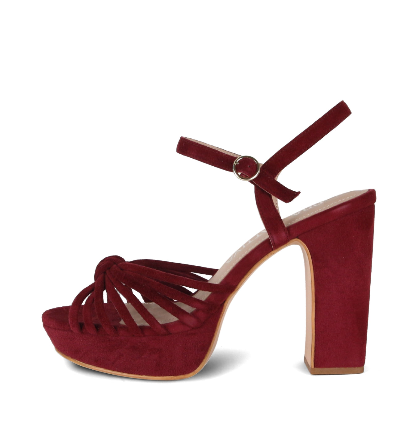 Premium SANDALINA LENA - GUINDA 1