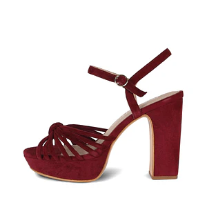 Premium SANDALINA LENA - GUINDA