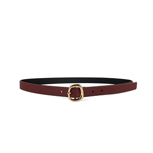 Essential CINTURÓN PIAZZA - GUINDA