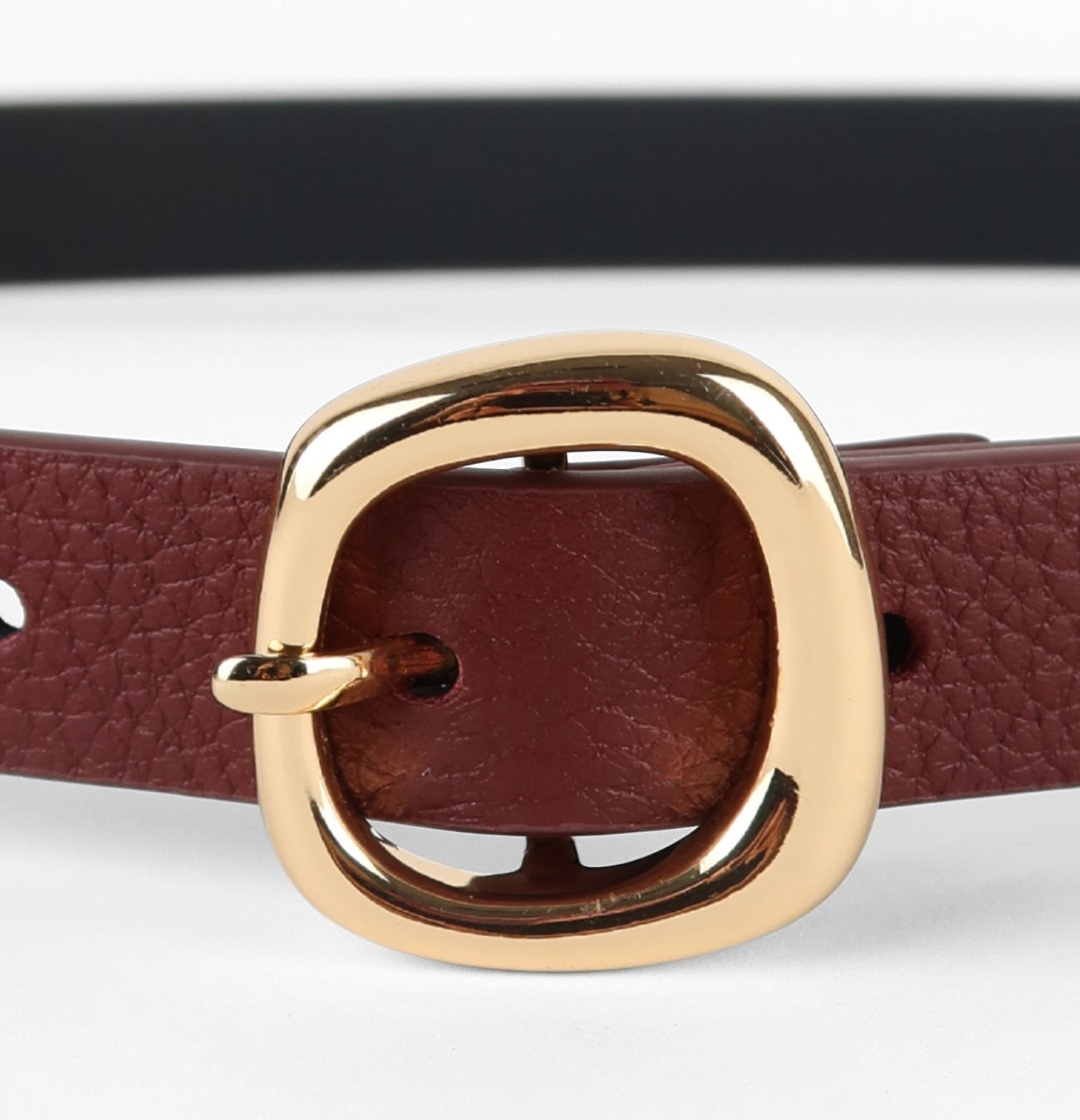 Essential CINTURÓN PIAZZA - GUINDA 2