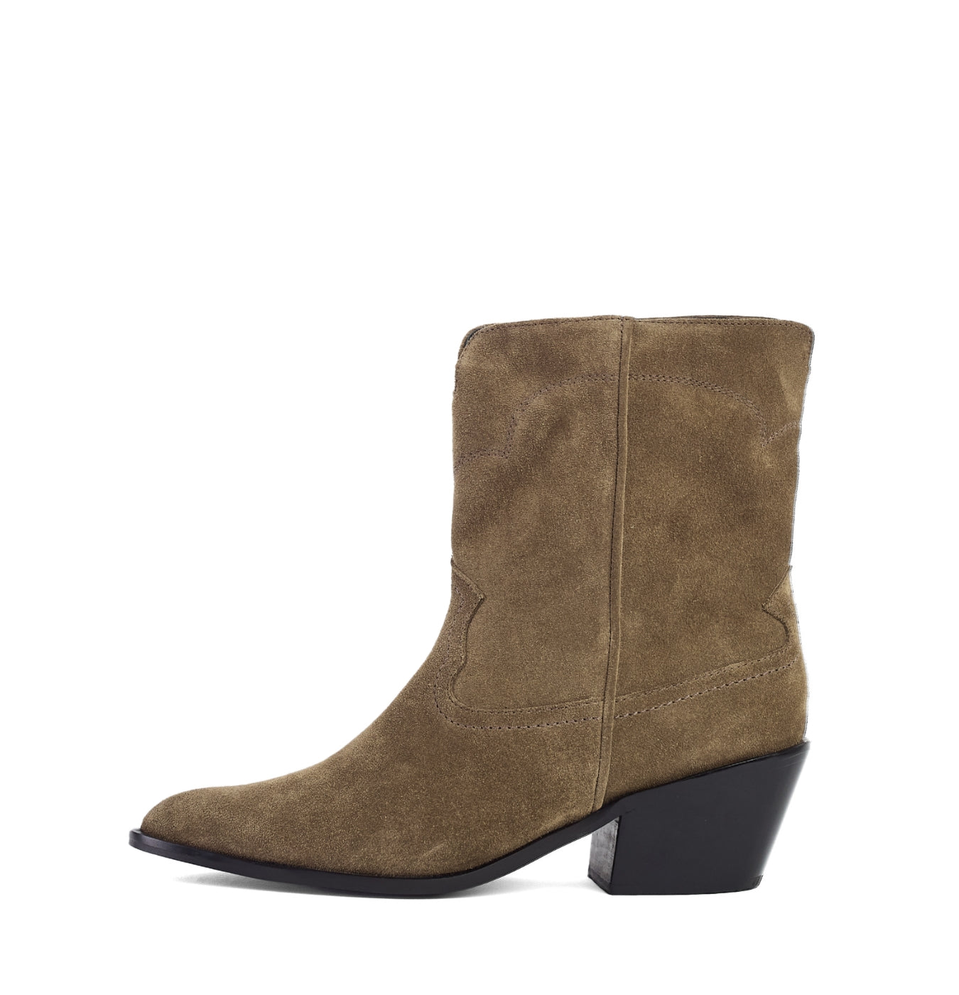 Elite BOTÍN ALINA - TAUPE GAMUZA 1