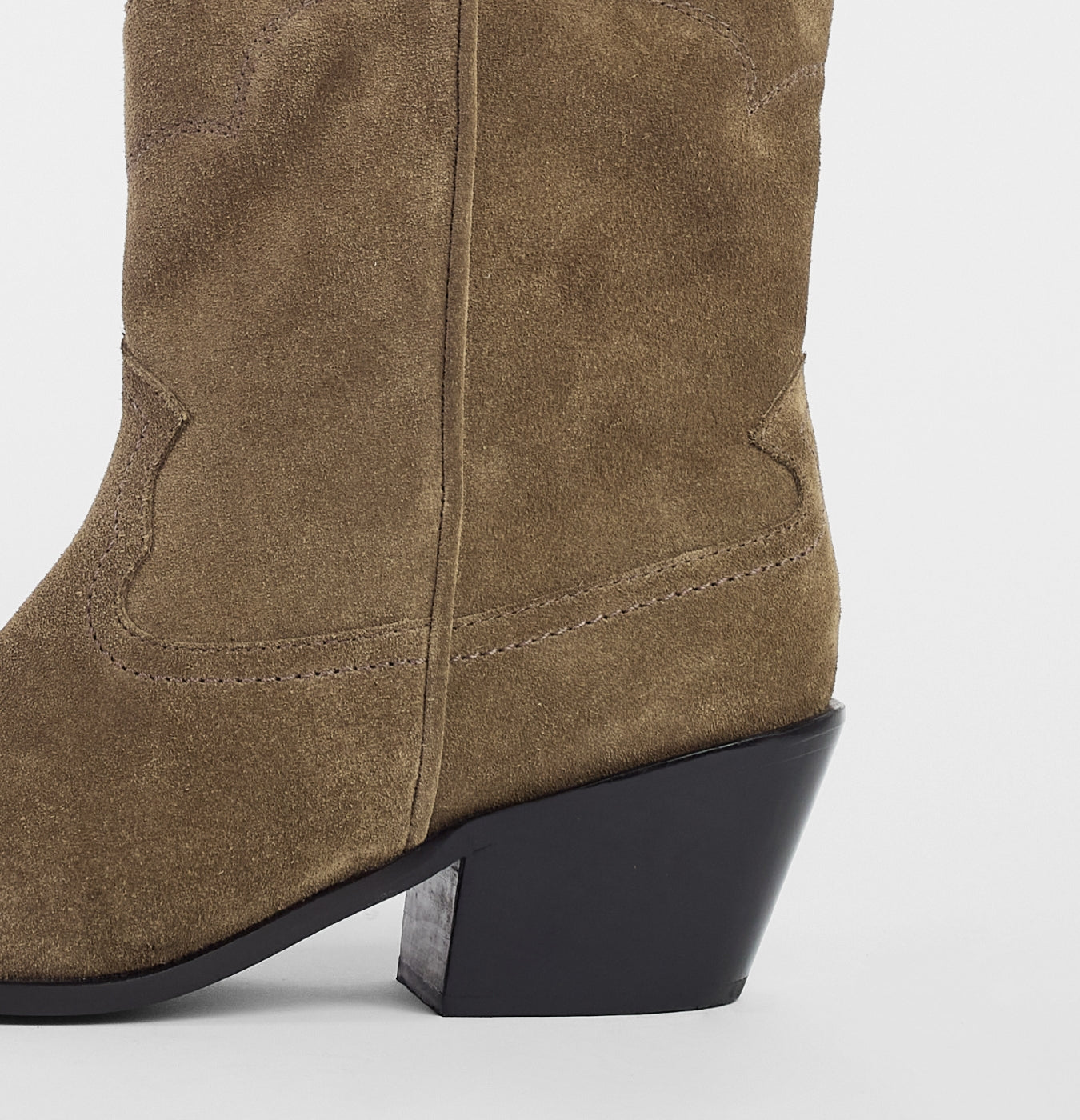 Elite BOTÍN ALINA - TAUPE GAMUZA 3