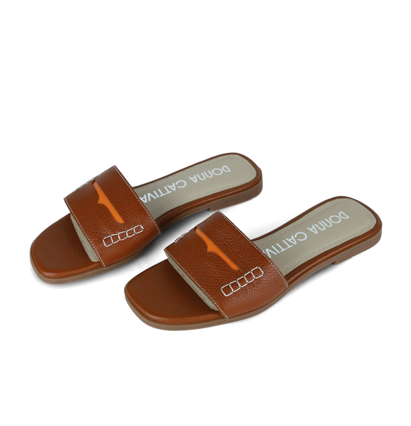 Pure SANDALIA ANTIFAZ - CAMEL 3