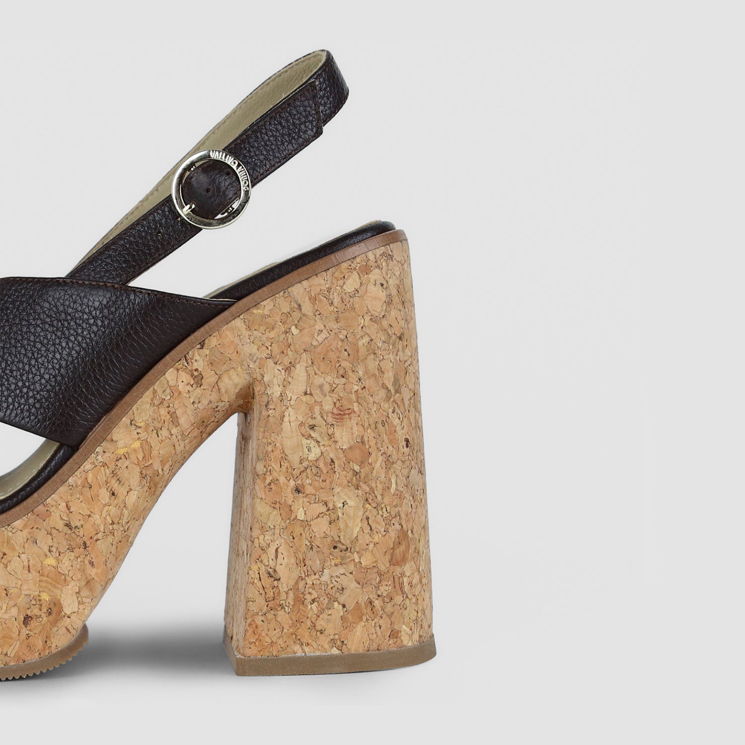 Refined SANDALIA PERLA - MARRÓN 5