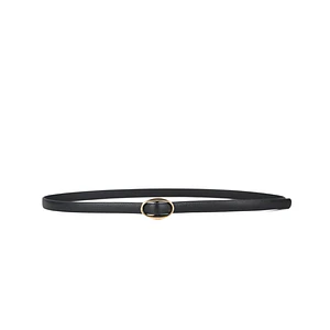 CINTURÓN OVAL - NEGRO Prestige